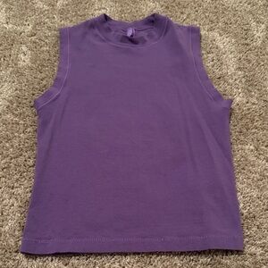 SKIMS Purple Tank Top